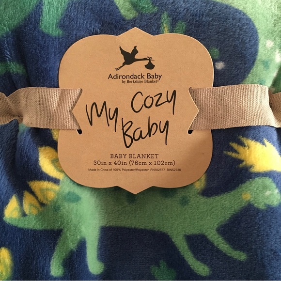 Adirondack Baby Other New My Cozy Baby Blanket Dinosaur Theme By Adirondack Baby Soft